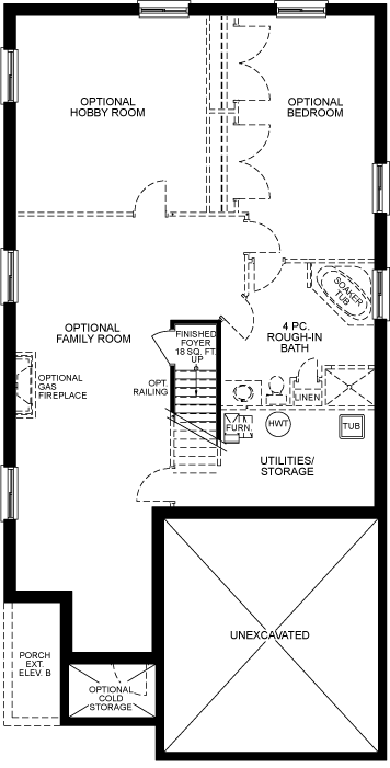 Floorplan - Basement