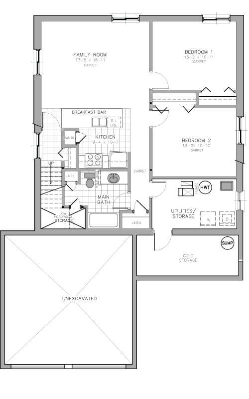 Floorplan - Basement