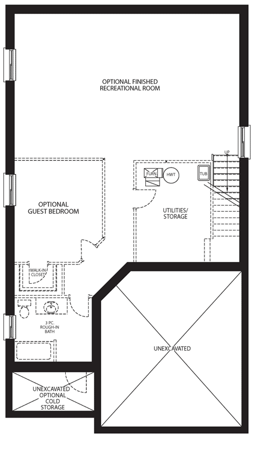 Floorplan - Basement